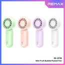 REMAX RS-SF08 Mini Fruit Bubble Pocket Fan White