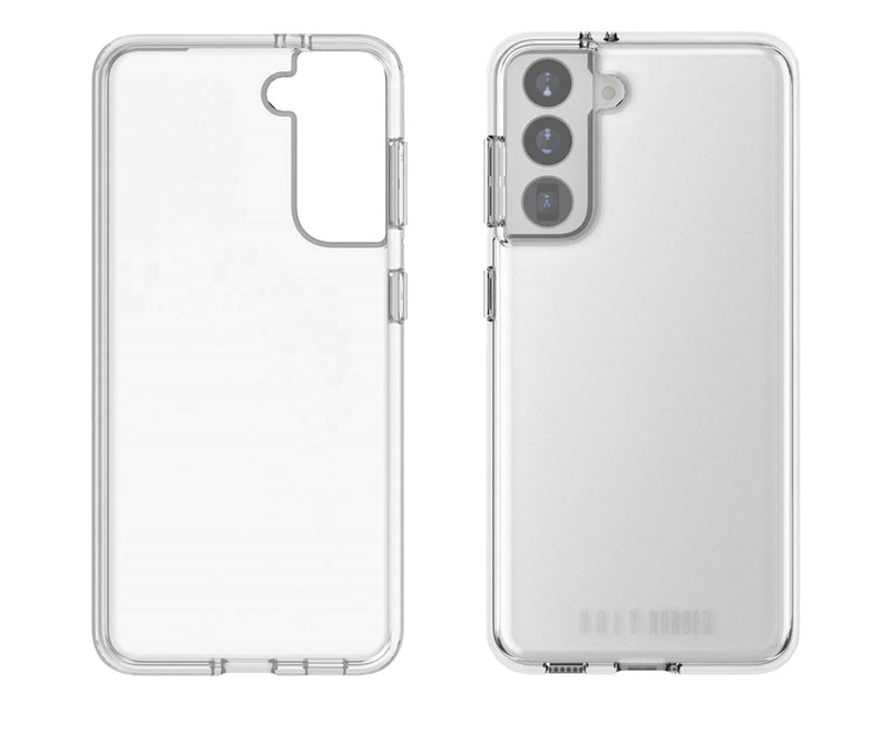 Ugly Rubber Pure Transparent Armor Case for Samsung Galaxy S22 Plus