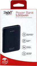 Refurbished 3sixT Power Bank 5,000 mAH (Small Size) By OzMobiles Australia