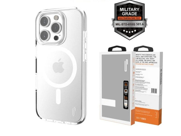 Ugly Rubber Pure Transparent Armor Case for iPhone 16 Pro Max