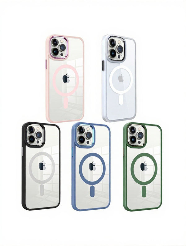 ArmourMax Metal Accessories Soft Grip Shockproof Case for iPhone 15 Pro Max w/ Magsafe