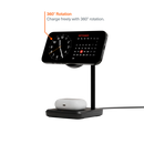Cygnett MagDesk 2-in-1 Magnetic Wireless Charger