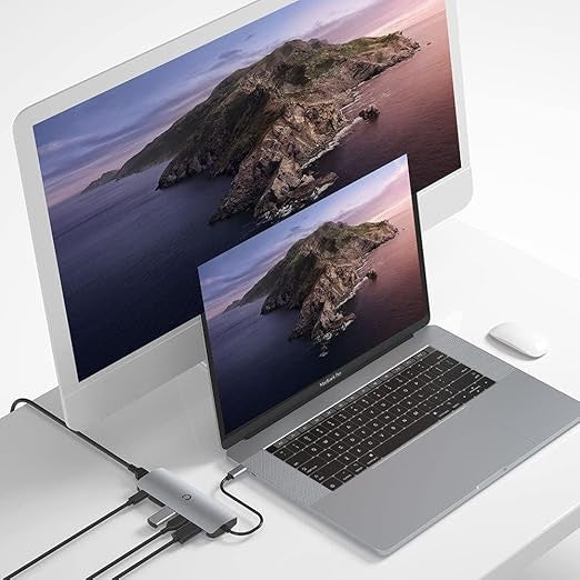 Cygnett Unite DeskMate USB-C Hub Silver