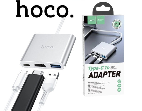 Hoco [HB14] 3-In-1 USB HUB