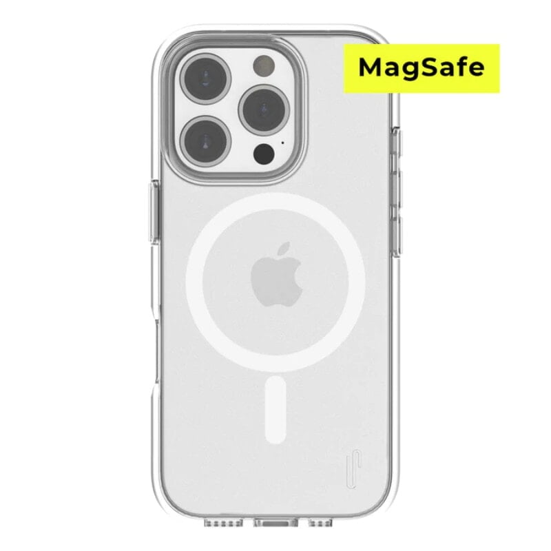 Ugly Rubber Pure Transparent Armor Case for iPhone 16 Pro Max