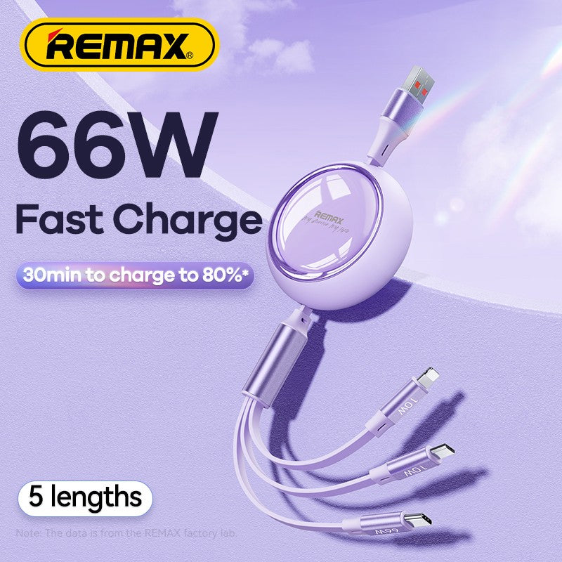 Charging Cable  Remax Linon Series 66W 3-in-1 RC-C029