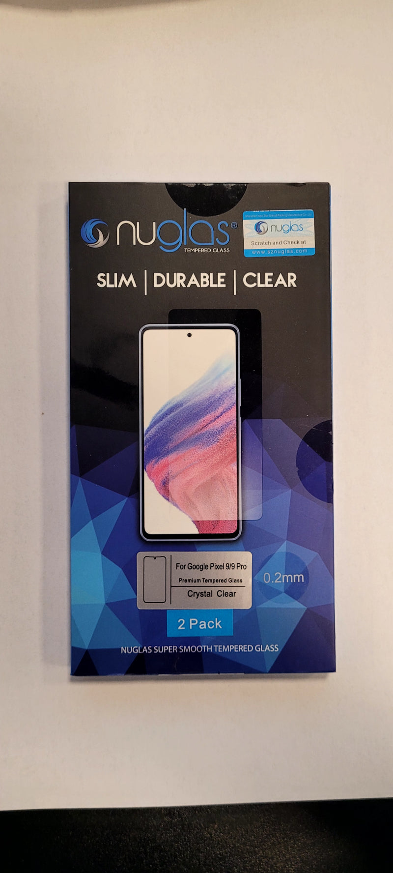 Nuglas Tempered Glass Protection (Google Pixel 9/9 Pro )
