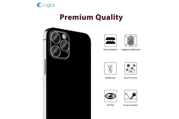 Refurbished Nuglas Nuglas Camera Lens Tempered Glass Protector (iPhone 13 Pro / 13 Pro Max) By OzMobiles Australia