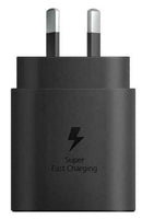 Refurbished Fast AC Charger USB-C 25W AC Charger Black (Samsung S20, S20+, Ultra Note 10) By OzMobiles Australia